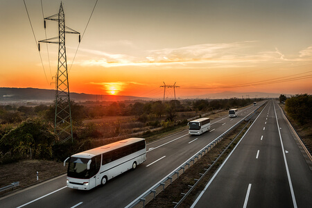 charter bus rental Albuquerque New Mexico